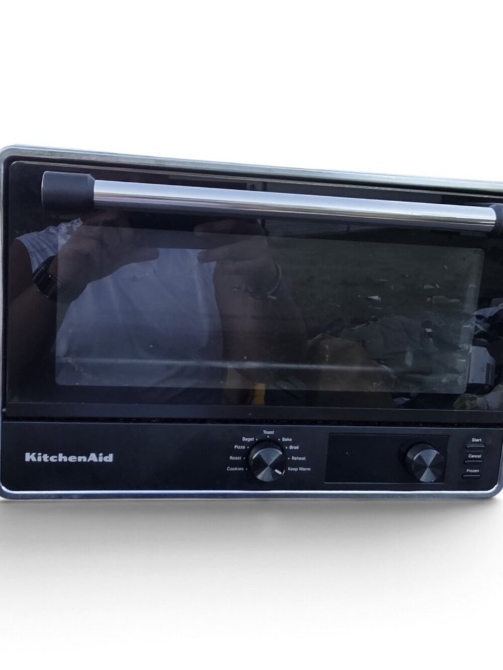 KitchenAid KCO211BM Digital Countertop Toaster Oven Black w/ Rack & Tray